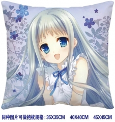 Anohan Fes Anime pillow (35*35CM)（two-sided）