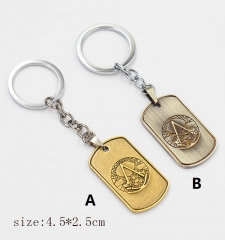 Assassin's Creed Two Colors Can Choose Fashion Jewelry Wholesale Anime Keychain