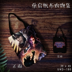 Ready Player One Cosplay Movie Cool For Girl Canvas Anime Casual Shoulder Shopping Bag