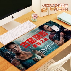 Tomb Raider Cosplay Movie Locking Thicken Mouse Mat Anime Mouse Pad