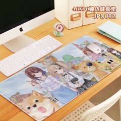 Girls and Panzer Cosplay Cartoon Locking Thicken Mouse Mat Anime Mouse Pad