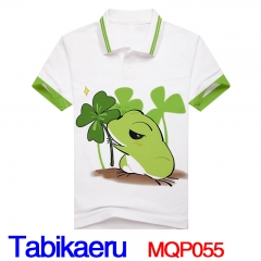 Travel Frog Game Cosplay  3D Print Fashion Anime T Shirts Good Quality Anime Short Sleeves Polo T Shirts