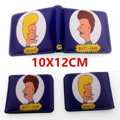 Beavis and Butt-head Anime PU Leather Wallet