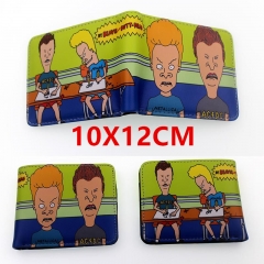 Beavis and Butt-head Anime PU Leather Wallet