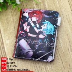 Houseki no Kuni / Land of the Lustrous Cosplay Japanese Cartoon Anime PU Leather Wallet and Purse