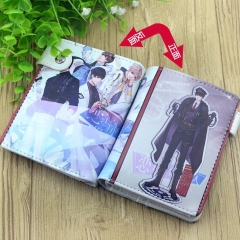Love and Producer Cosplay Game LiZeYan Purse  PU Leather Anime Wallet