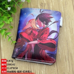 Enmusubi no Youko-chan / Fox Spirit Matchmaker  Cosplay Japanese Cartoon Anime PU Leather Wallet and Purse