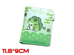 Travel Frog Game PU Leather Anime Wallet and Purse