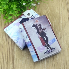 Love and Producer Cosplay Game ZhouQiLuo Purse  PU Leather Anime Wallet