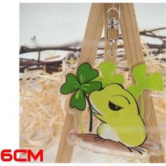 Japanese Game Travel Frog Game Acrylic Cute Keychain