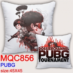 Playerunknown's Battlegrounds Game Cosplay Two Sides Print Long Style Soft Pillow Wholesale Comfortable Good Quality Anime Pillow 45*45CM