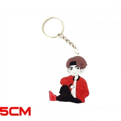 K-POP BTS Bulletproof Boy Scouts Acrylic Cute Keychain