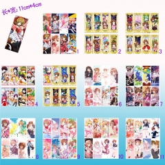 Card Captor Sakura Cosplay Cartoon Decoration For Book Anime Bookmarks (8pcs/set)