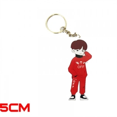 K-POP BTS Bulletproof Boy Scouts Acrylic Cute Keychain