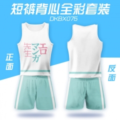 Eromanga Sensei Soft Girls Sports Cartoon Vest And Short Pants
