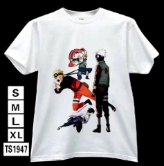 Naruto Cosplay Japanese Cartoon Modal Cotton Unisex Anime T shirts