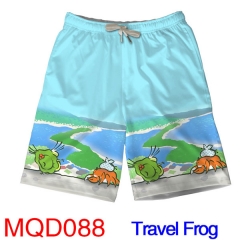 Travel Frog Game Short Pants Cosplay Fashion Beach Anime Pants