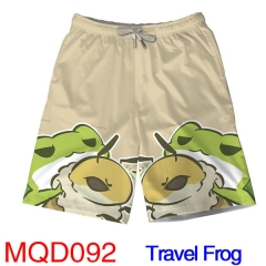 Travel Frog Game Short Pants Cosplay Fashion Beach Anime Pants