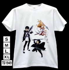 Sword Art Online | SAO Cosplay Japanese Cartoon Modal Cotton Unisex Anime T shirts