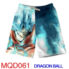 Dragon Ball Z Short Pants Cosplay Fashion Beach Anime Pants