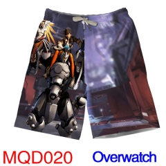Overwatch Short Pants Cosplay Fashion Beach Anime Pants