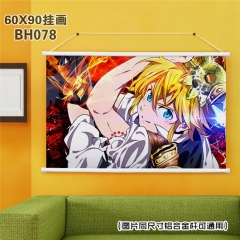 The Seven Deadly Sins Cartoon Painting Anime Poster Fancy Wall Scrolls