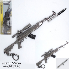 Playerunknown's Battlegrounds Cool SKS-45 Model Cosplay Game Anime Keychain