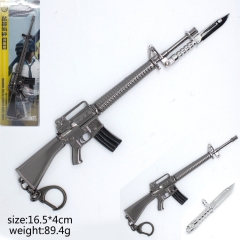 Playerunknown's Battlegrounds Cool M16A4 Model Cosplay Game Anime Keychain