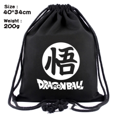 Dragon Ball Z Fashion Anime Canvas Drawstring Pocket Bag