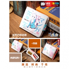 Eromanga Sense/Izumi Sagiri Cosplay Cartoon High Quality PU Purse Anime Folding Wallet 10*12cm
