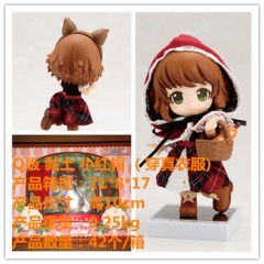 Nendoroid Q Versions Little Red Riding Hood Anime Action Figure Toy 10cm