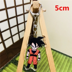 Dragon Ball Z Goku Anime Acrylic Japanese Cartoon Keychain