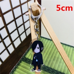 Naruto Uchiha Sasuke Anime Acrylic Japanese Cartoon Keychain