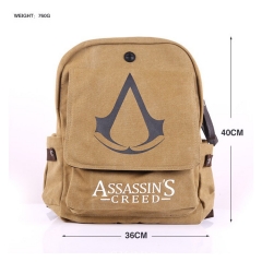 Assassin's Creed Cool Design Fashion Backpack Cosplay Canvas Shoulder Anime Bag