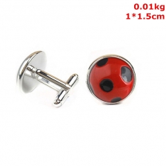 Miraculous Ladybug Cosplay Decoration Alloy Anime Cuff Button