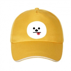 K-POP BTS Bulletproof Boy Scouts Cute Baseball Cap Yellow Hats