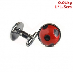 Miraculous Ladybug Cosplay Decoration Alloy Anime Cuff Button