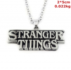 Stranger Things Cosplay Movie Decoration Alloy Anime Necklace