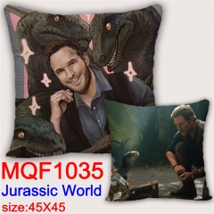 Jurassic World Cosplay Two Sides Print Square Style Soft Pillow Wholesale Comfortable Good Quality Anime Pillow