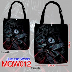 Jurassic World Cosplay Two Sides Bag Wholesale Good Quality Fashion Anime Shopping Bag