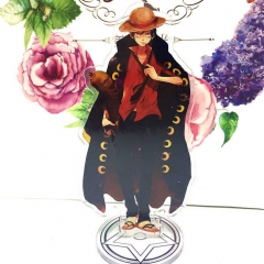 One Piece Cosplay Cartoon Acrylic Anime Standing Plates 15cm