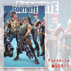 Fortnite Painting Hanging Wall Scroll Home Decoration Poster Cosplay Wallscrolls