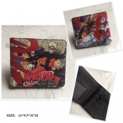 Naruto Uzumaki Naruto Cosplay Cartoon Frosted Coin Purse Anime Folding Wallet