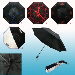 4 Different Style Cartoon Gintama Cosplay Waterproof Sunscreen Anime Umbrella