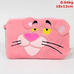 Pink Panther Cosplay Cute Cartoon Anime Plush Hand Bag