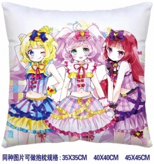 Pripara Cosplay Cartoon Print Two Sides Soft Comfortable Anime Pillow
