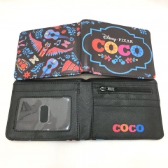 Coco Fashion Cartoon Design Purse Folding Short Anime Wallet