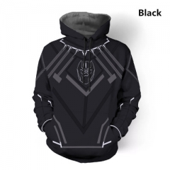 Black Panther Super Hero Movie Cool 3D Print Anime Pullover Cosplay Anime Hooded Hoodie