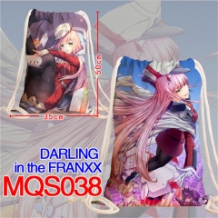 DARLING in the FRANXX Anime Canvas Bag Fashion Shoulder Drawstring Pocket Bag