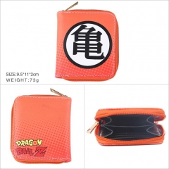 Dragon Ball Z PU Leather Short Anime Cartoon Wallet and Purse